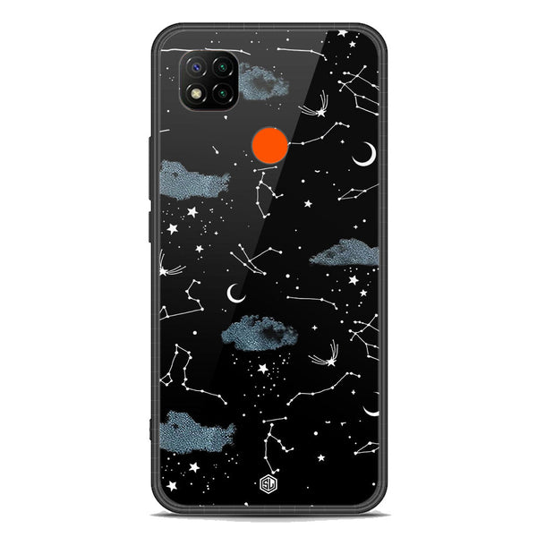 Space Series Soft Phone Case - Premium Glass Case - Design 5 - Xiaomi Redmi 9C