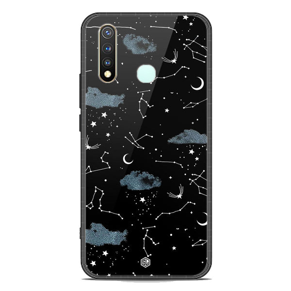 Space Series Soft Phone Case - Premium Glass Case - Design 5 - Vivo Y19