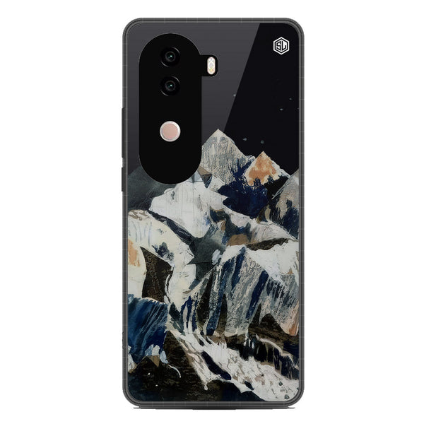 Mountains Wanderlust Series Soft Phone Case - Metal Case - Design 4 - Vivo V40e