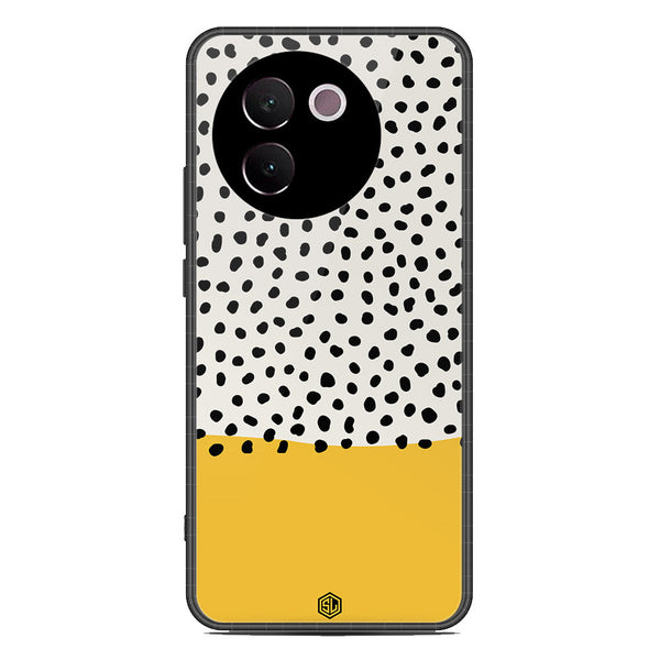 Polka Dots Series Soft Phone Case - Premium Glass Case - Design 5 - Vivo V30e