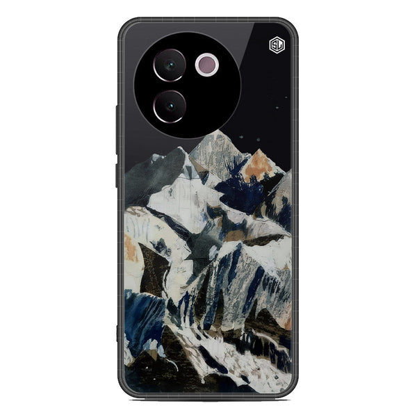 Mountains Wanderlust Series Soft Phone Case - Premium Glass Case - Design 4 - Vivo V30e