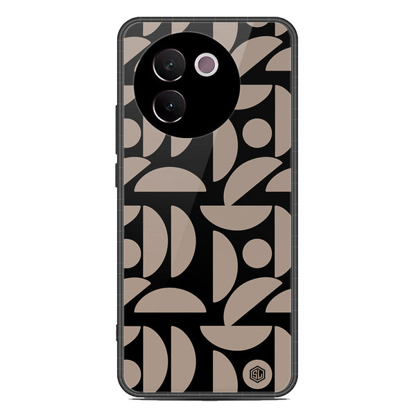 Trending Designs Series Soft Phone Case - Premium Glass Case - Design 2 - Vivo V30e