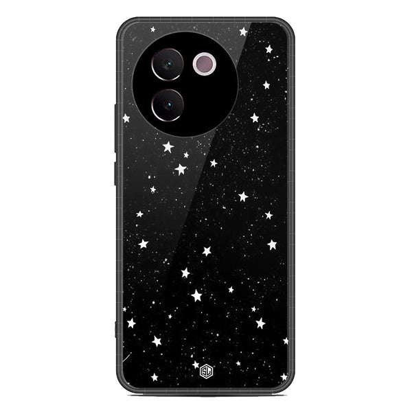 Space Series Soft Phone Case - Premium Glass Case - Design 4 - Vivo V30e