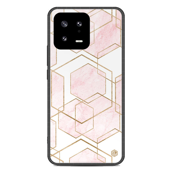 Stylish Marble Series Soft Phone Case - Premium Glass Case - Design 3 - Xiaomi 13