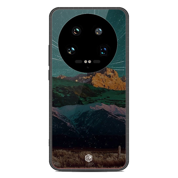 Mountains Wanderlust Series Soft Phone Case - Premium Glass Case - Design 3 - Xiaomi 14 Ultra