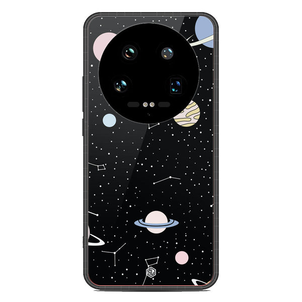 Space Series Soft Phone Case - Premium Glass Case - Design 1 - Xiaomi 14 Ultra