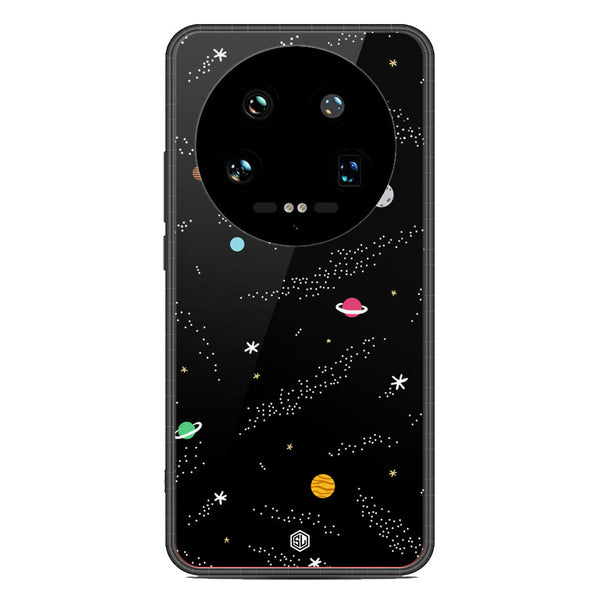 Space Series Soft Phone Case - Premium Glass Case - Design 2 - Xiaomi 14 Ultra