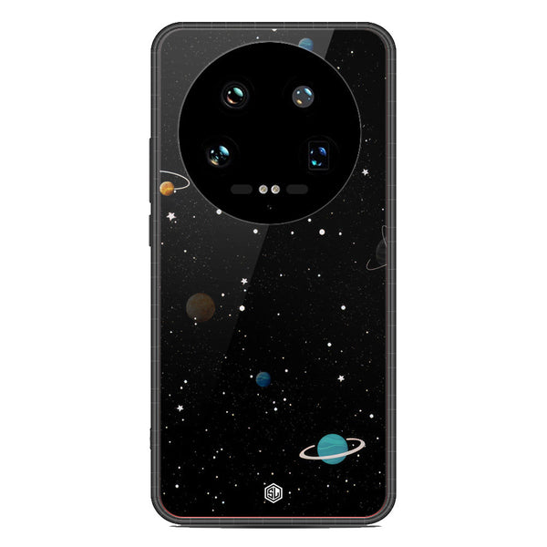 Space Series Soft Phone Case - Premium Glass Case - Design 3 - Xiaomi 14 Ultra