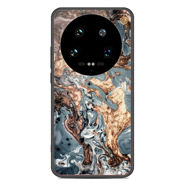 Marble Series Soft Phone Case - Premium Glass Case - Design 5 - Xiaomi 14 Ultra