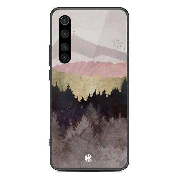 Mountains Wanderlust Series Soft Phone Case - Metal Case - Design 2 - Xiaomi Mi Note 10 Lite