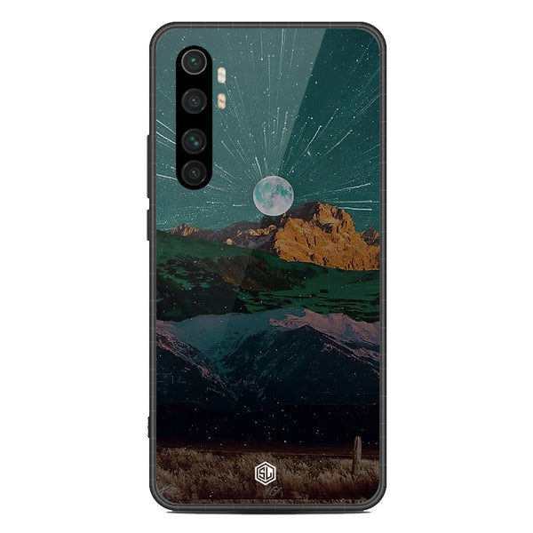 Mountains Wanderlust Series Soft Phone Case - Metal Case - Design 3 - Xiaomi Mi Note 10 Lite