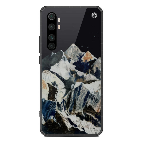 Mountains Wanderlust Series Soft Phone Case - Metal Case - Design 4 - Xiaomi Mi Note 10 Lite