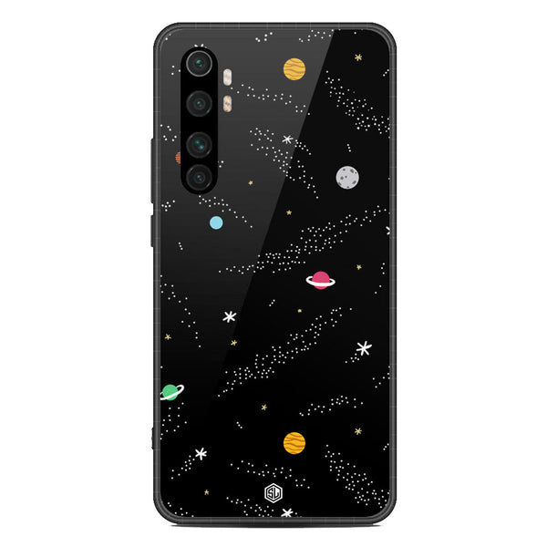 Space Series Soft Phone Case - Metal Case - Design 2 - Xiaomi Mi Note 10 Lite