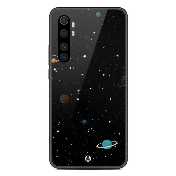 Space Series Soft Phone Case - Metal Case - Design 3 - Xiaomi Mi Note 10 Lite