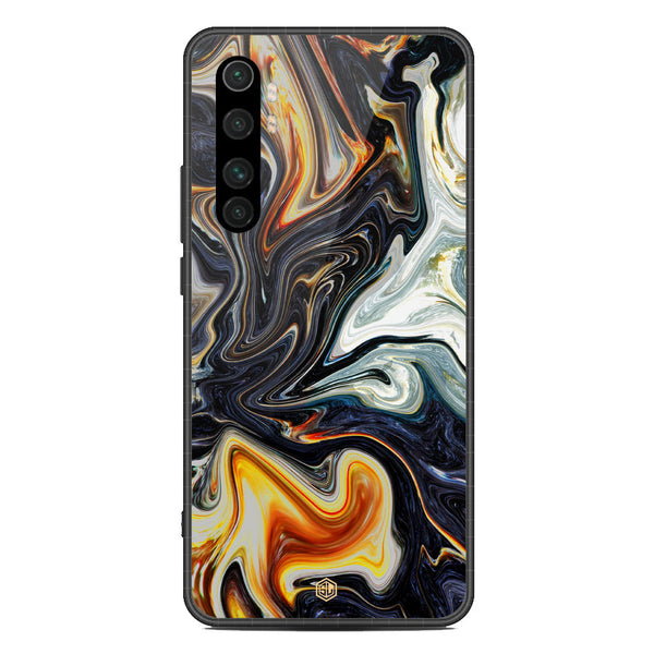 Marble Series Soft Phone Case - Metal Case - Design 1 - Xiaomi Mi Note 10 Lite