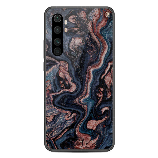 Marble Series Soft Phone Case - Metal Case - Design 4 - Xiaomi Mi Note 10 Lite