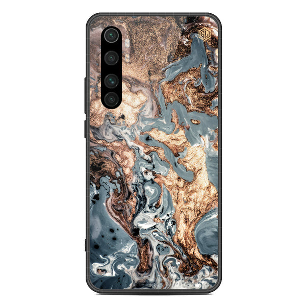 Marble Series Soft Phone Case - Metal Case - Design 5 - Xiaomi Mi Note 10 Lite