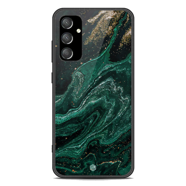 Marble Series Soft Phone Case - Premium Glass Case - Design 3 - Samsung Galaxy A35