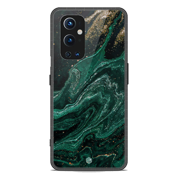 Marble Series Soft Phone Case - Premium Glass Case - Design 3 - OnePlus 9 Pro