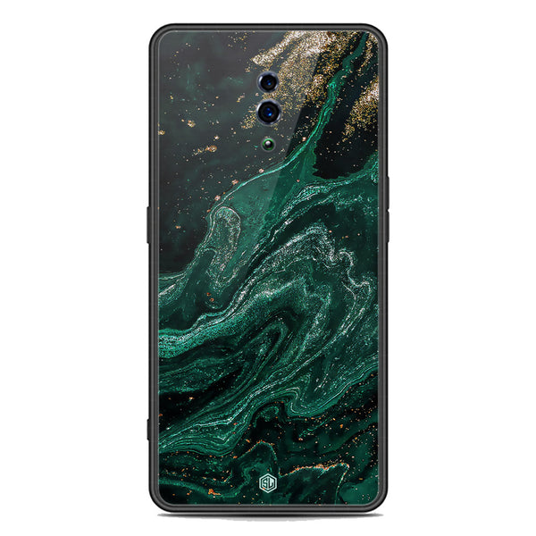 Marble Series Soft Phone Case - Premium Glass Case - Design 3 - Oppo Reno