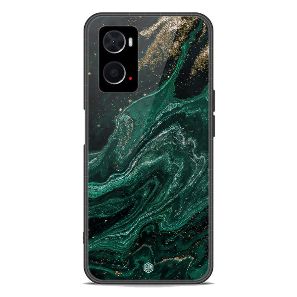 Marble Series Soft Phone Case - Premium Glass Case - Design 3 - Oppo K10 5G