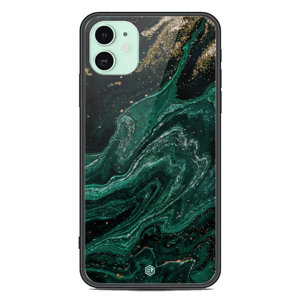 Marble Series Soft Phone Case - Premium Glass Case - Design 3 - iPhone 11