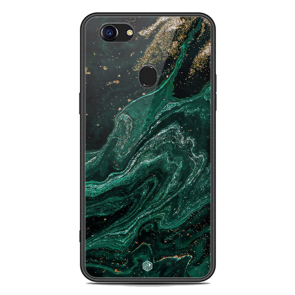 Marble Series Soft Phone Case - Premium Glass Case - Design 3 - Oppo F5