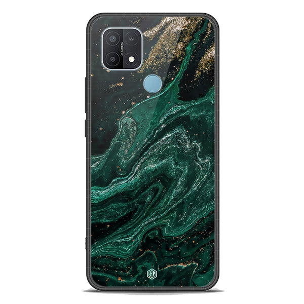 Marble Series Soft Phone Case - Premium Glass Case - Design 3 - Oppo A35