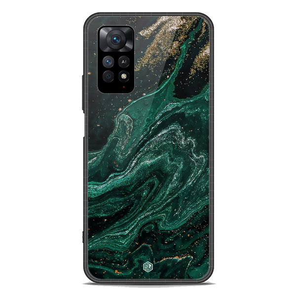 Marble Series Soft Phone Case - Premium Glass Case - Design 3 - Xiaomi Redmi Note 11E Pro