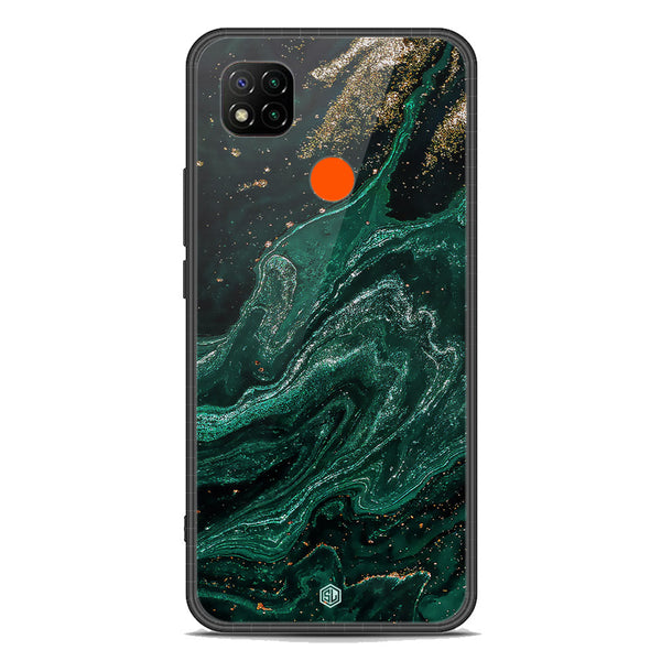 Marble Series Soft Phone Case - Premium Glass Case - Design 3 - Xiaomi Redmi 9C