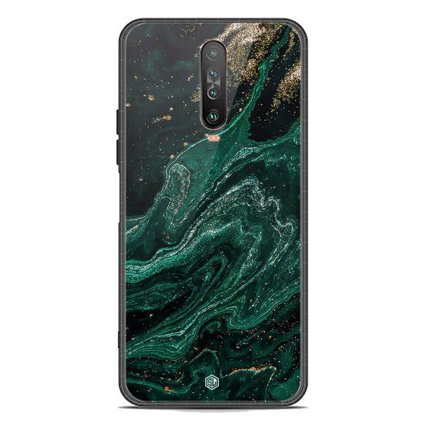 Marble Series Soft Phone Case - Premium Glass Case - Design 3 - Xiaomi Poco X2