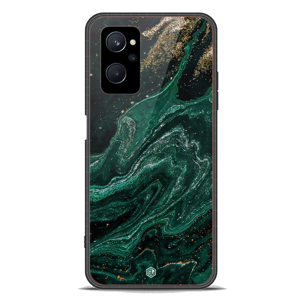 Marble Series Soft Phone Case - Premium Glass Case - Design 3 - Realme 9i