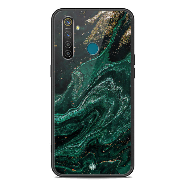 Marble Series Soft Phone Case - Premium Glass Case - Design 3 - Realme 5 Pro