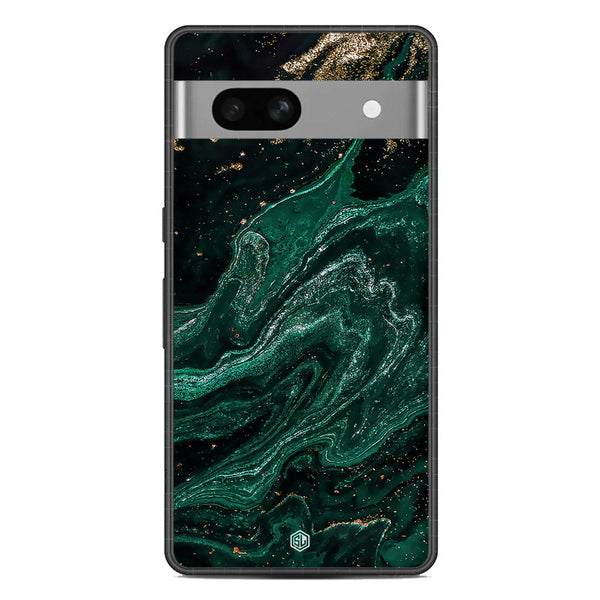 Marble Series Soft Phone Case - Metal Case - Design 3 - Google Pixel 7a