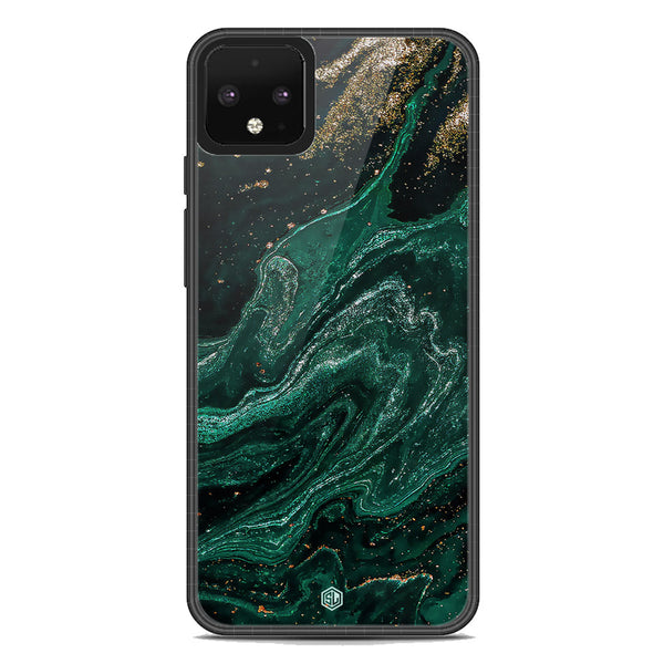 Marble Series Soft Phone Case - Metal Case - Design 3 - Google Pixel 4