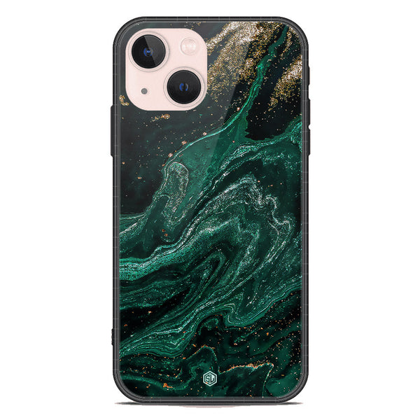 Marble Series Soft Phone Case - Premium Glass Case - Design 3 - iPhone 14 Plus