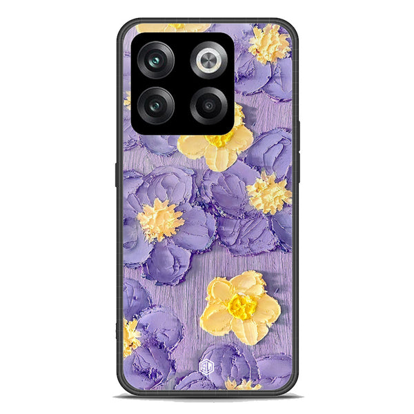 Floral Series Soft Phone Case - Premium Glass Case - Design 8 - OnePlus Ace Pro