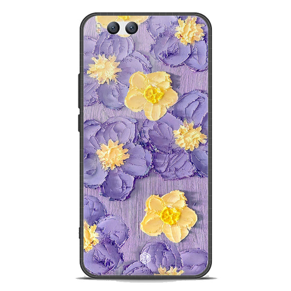 Floral Series Soft Phone Case - Premium Glass Case - Design 8 - Xiaomi Mi 6