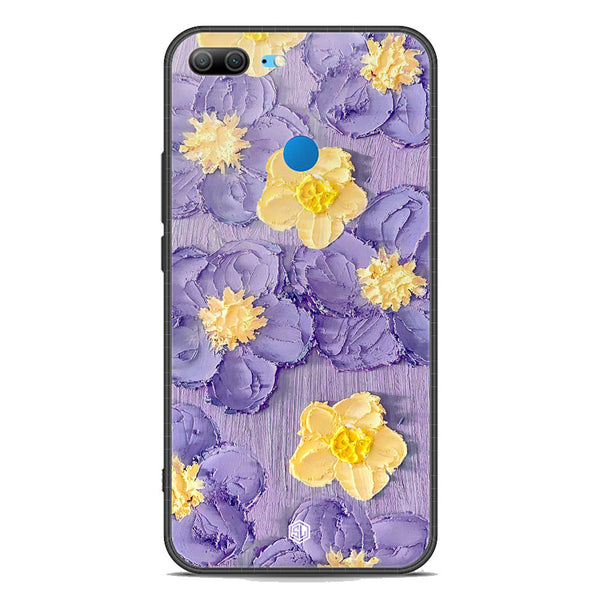 Floral Series Soft Phone Case - Premium Glass Case - Design 8 - Huawei Honor 9 Lite