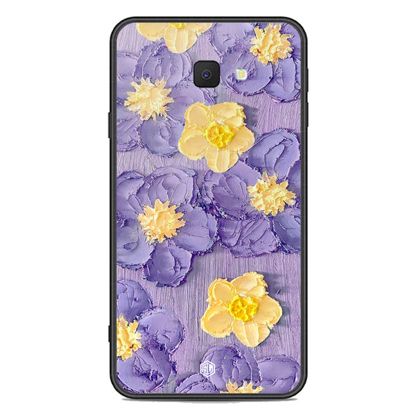 Floral Series Soft Phone Case - Premium Glass Case - Design 8 - Samsung Galaxy J7 Prime