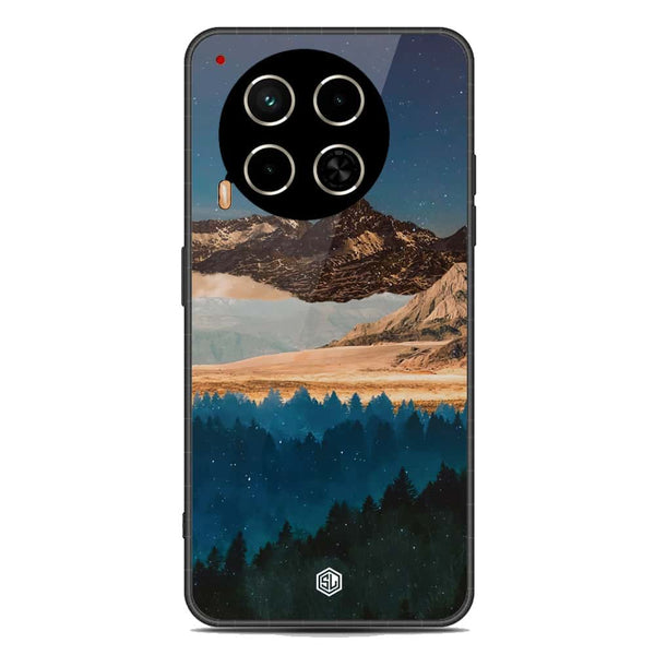 Mountains Wanderlust Series Soft Phone Case - Metal Case - Design 1 - Tecno Camon 30