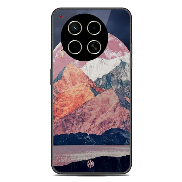 Mountains Wanderlust Series Soft Phone Case - Metal Case - Design 5 - Tecno Camon 30