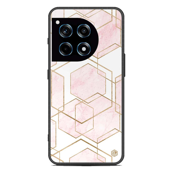 Stylish Marble Series Soft Phone Case - Metal Case - Design 3 - OnePlus 12R