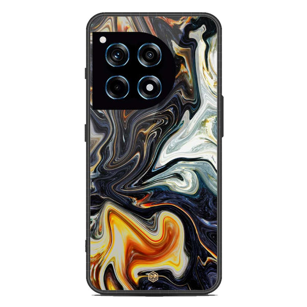 Marble Series Soft Phone Case - Metal Case - Design 1 - OnePlus 12R