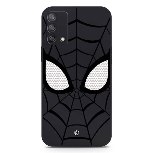 Cool Spider Design Soft Phone Case - Silica Gel Case - Black - Oppo A74