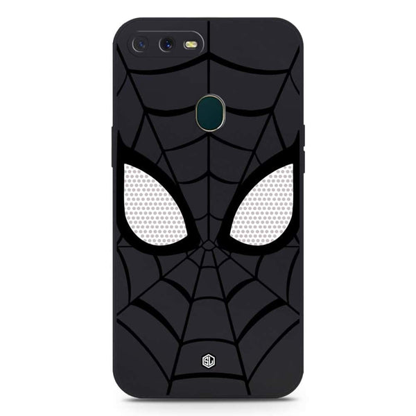 Cool Spider Design Soft Phone Case - Silica Gel Case - Black - Oppo A12s