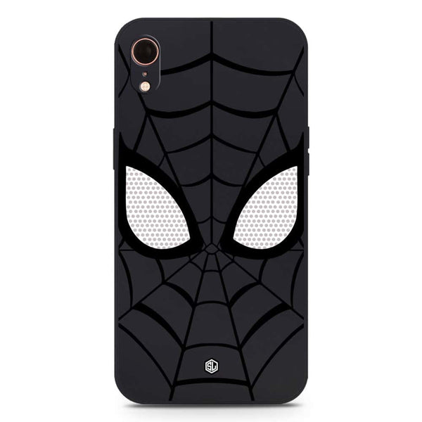 Cool Spider Design Soft Phone Case - Silica Gel Case - Black - iPhone XR