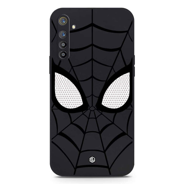 Cool Spider Design Soft Phone Case - Silica Gel Case - Black - Realme XT