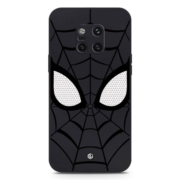 Cool Spider Design Soft Phone Case - Silica Gel Case - Black - Huawei Mate 20 Pro