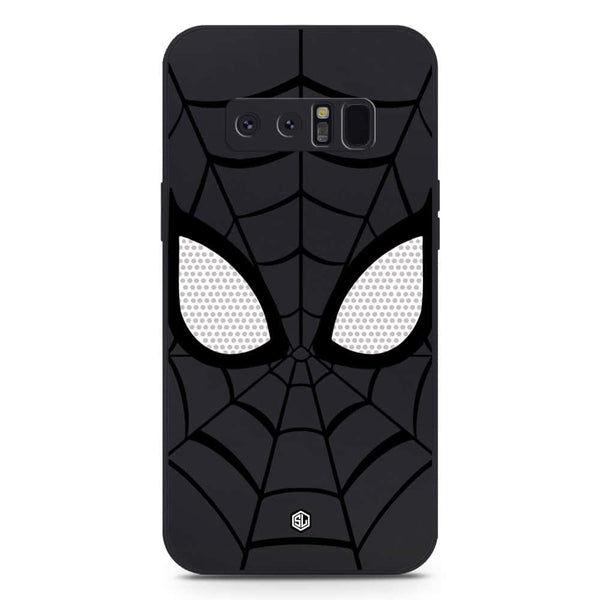 Cool Spider Design Soft Phone Case - Silica Gel Case - Black - Samsung Galaxy Note 8